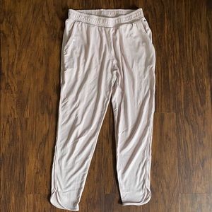 Cropped skinny lounge pants